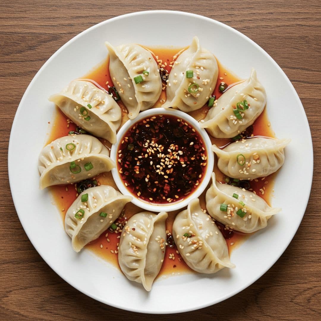 KK's Special Chicken Chives Dumpling (8 pcs)