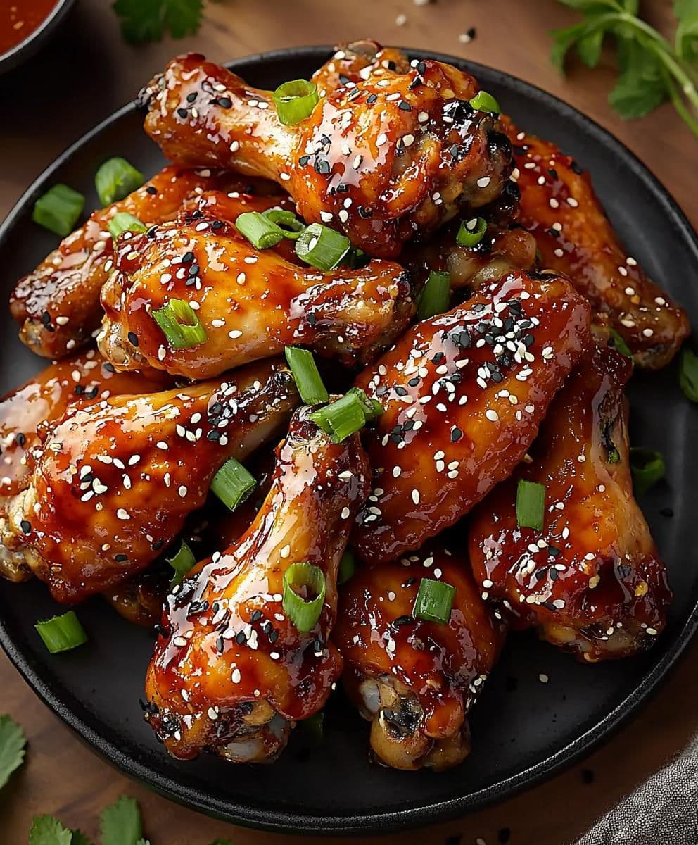 Spicy Korean Wings (6 pcs)