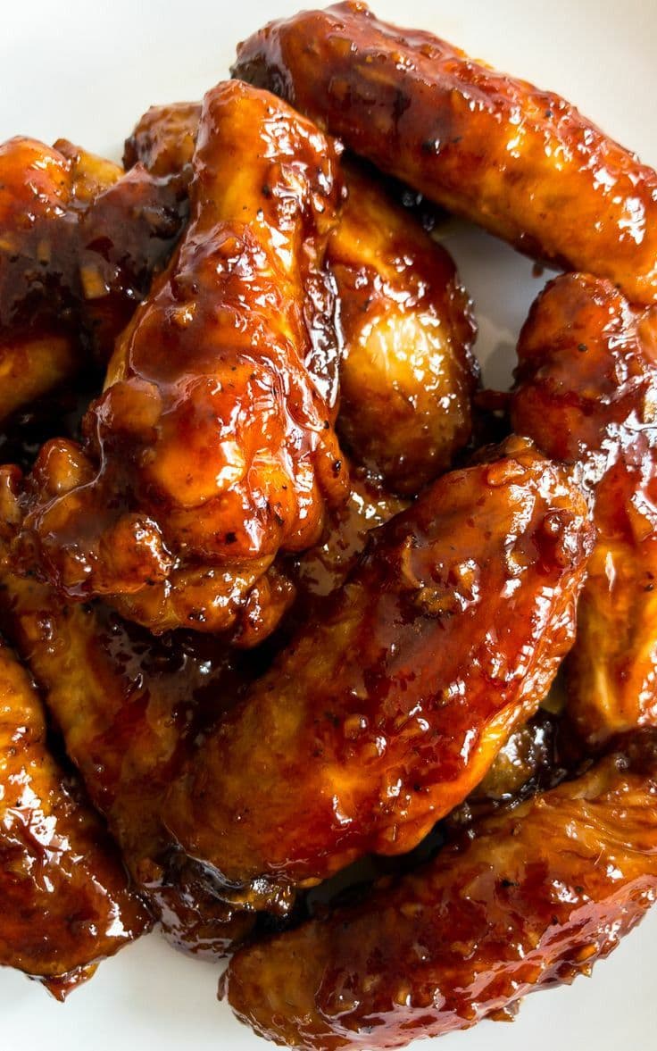 Honey Glazed Wings (6 pcs)
